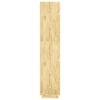 Bookshelf Room Divider 60 x 35 x 167 cm Solid Pine Wood