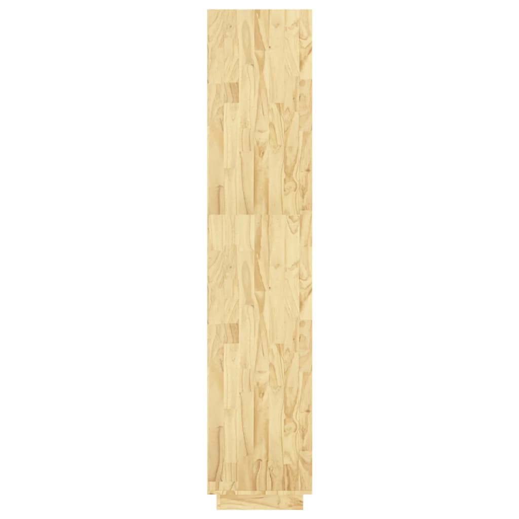Bookshelf Room Divider 60 x 35 x 167 cm Solid Pine Wood