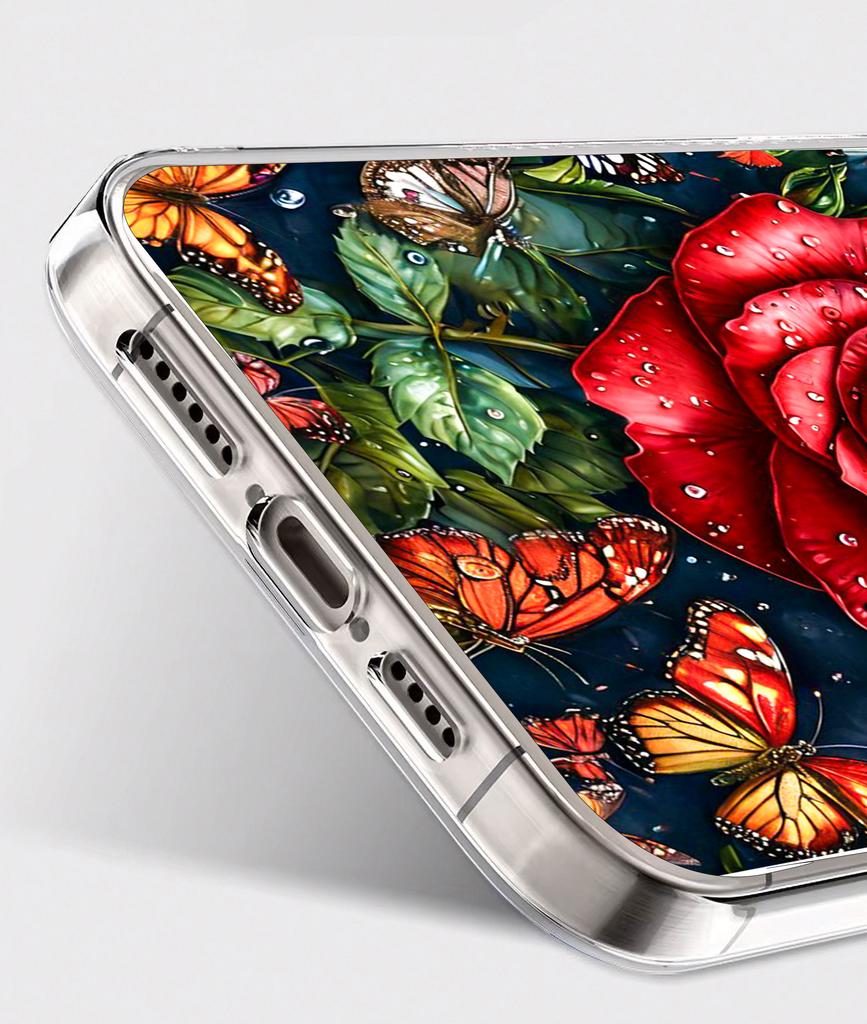 Etui Do Motorola Edge 70 Obudowa Foto Case Plecki Grafika Motyle + Szkło