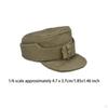 1/6 Scale Hat with Brim Figure Cap Costume Fashion Retro Casual Cosplay Flat Top Headgear for