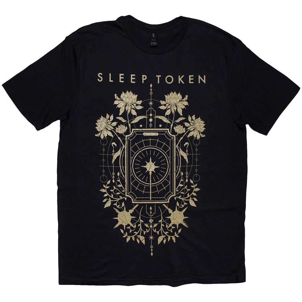 Sleep Token Caramel Unisex Adult Black Cotton T-shirt S