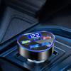 1Pc USB Type-C LED Phone Charger QC3.0 Fast Charging Car Interior Accessories