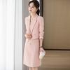 Completo Elegante da Donna con Blazer Corto e Vestito