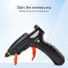 USB Rechargeable Wireless Hot Melt Glues Guns for Crafting & Sealing, Heating Fast Hot Glues Guns Cordless Glues Guns