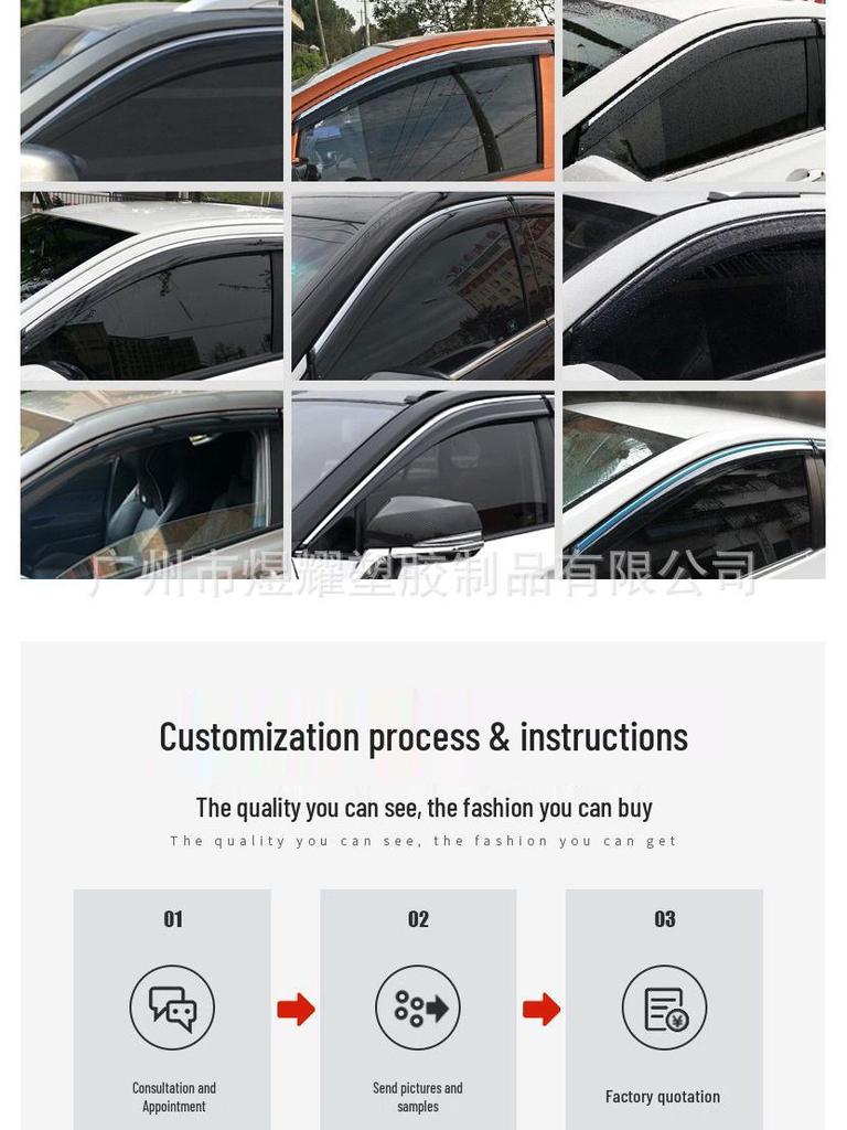 Honda Civic Window Trim Accessories (2016-2021) - Acrylic Rain Guards & Deflectors