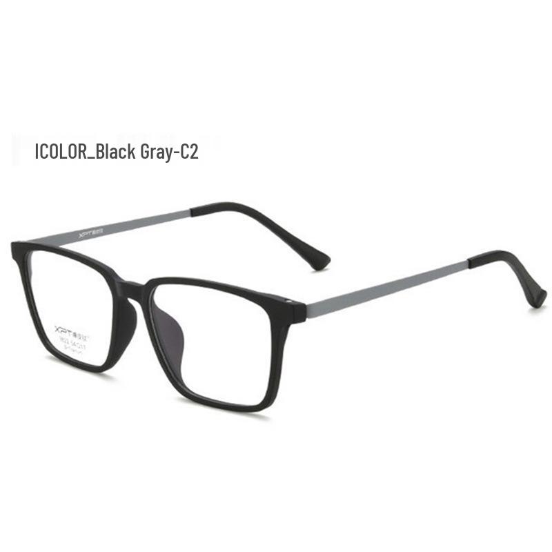 Ultra-Light Rubber Titanium Men s Full Frame Myopia Glasses for Large Faces
