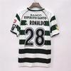 Portugal Retro Jersey Lisbon Athletic No. 7 Ronaldo National Team Club Commemorative Football Jersey Top