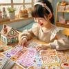 20Pcs 20in1 3D Landscape Sticker Collection Book Album Cartoon Scene DIY Toy Game Festival Birthday Gift for Kid Girl Child