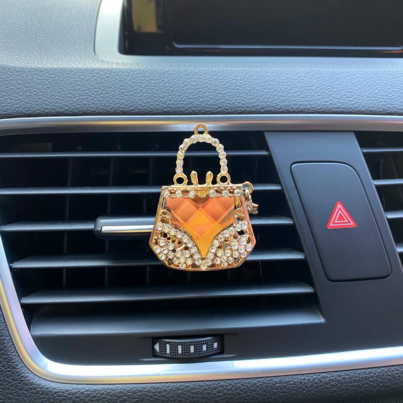 

Хрустальный каблук Туфля Зажим для духов в автомобиль Ароматерапия Украшение Аромат Сплав StyleA