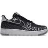 Air Force 1 Low Crater Flyknit Black White Melange