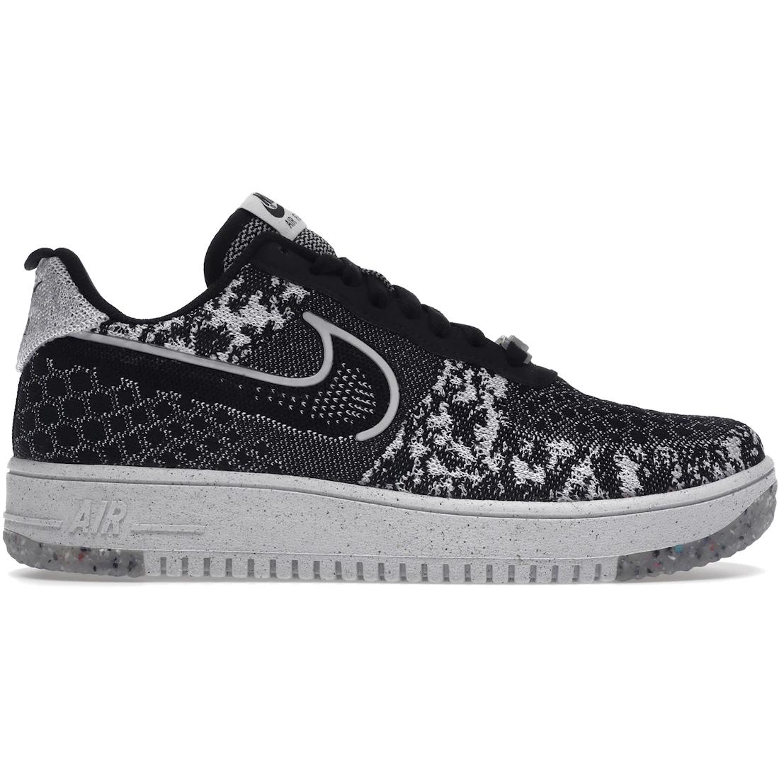 

Кроссовки Nike Air Force 1 Low Crater Flyknit Черные Белые Меланж(DM0590-001) 42