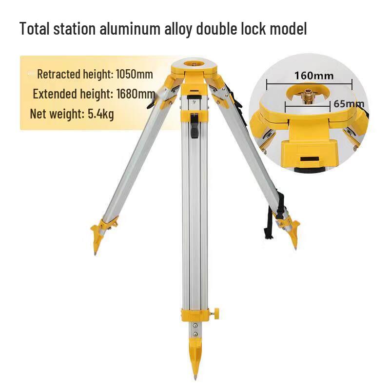 Aokewen AT3 Heavy-Duty Aluminum Surveying Tripod