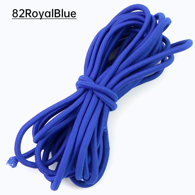 2/5/10Meters Meetee 5mm Elastic Ropes for Waistband Colored Rubber Band Clothes Bags Stretchable Cord Garment Sewing Accessories