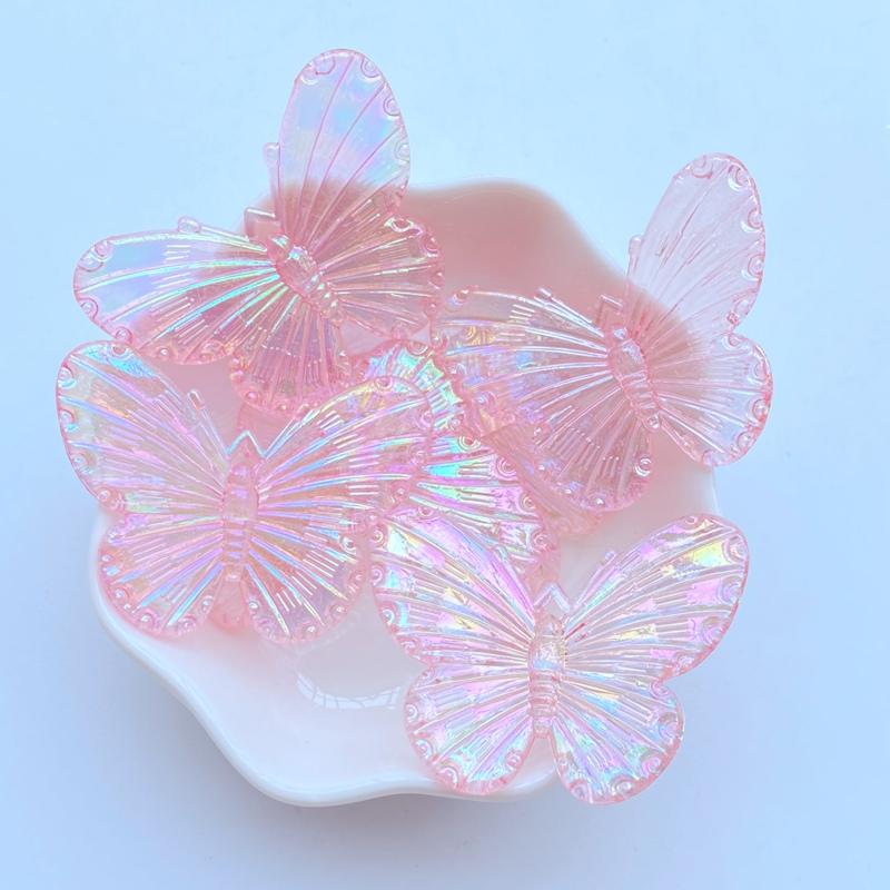 

10Pcs New Resin Mini 20*40mm Little Butterfly Series Flat back Scrapbooking DIY Jewelry Craft Decoration Accessories