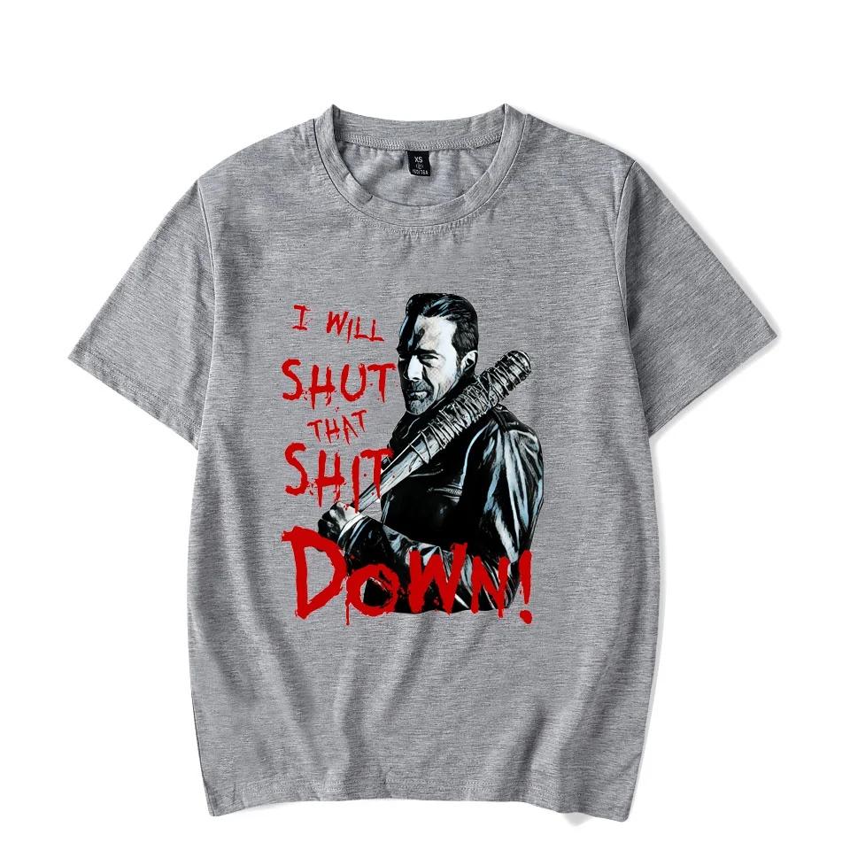 New The Walking Dead T Shirt Summer Cool Short Sleeve Unisex Fashion Loose T Shirt Tops