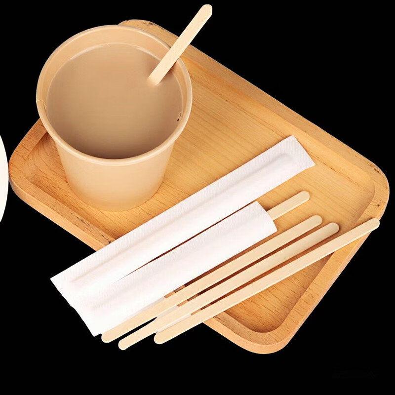 Disposable Wooden Coffee Stirrers