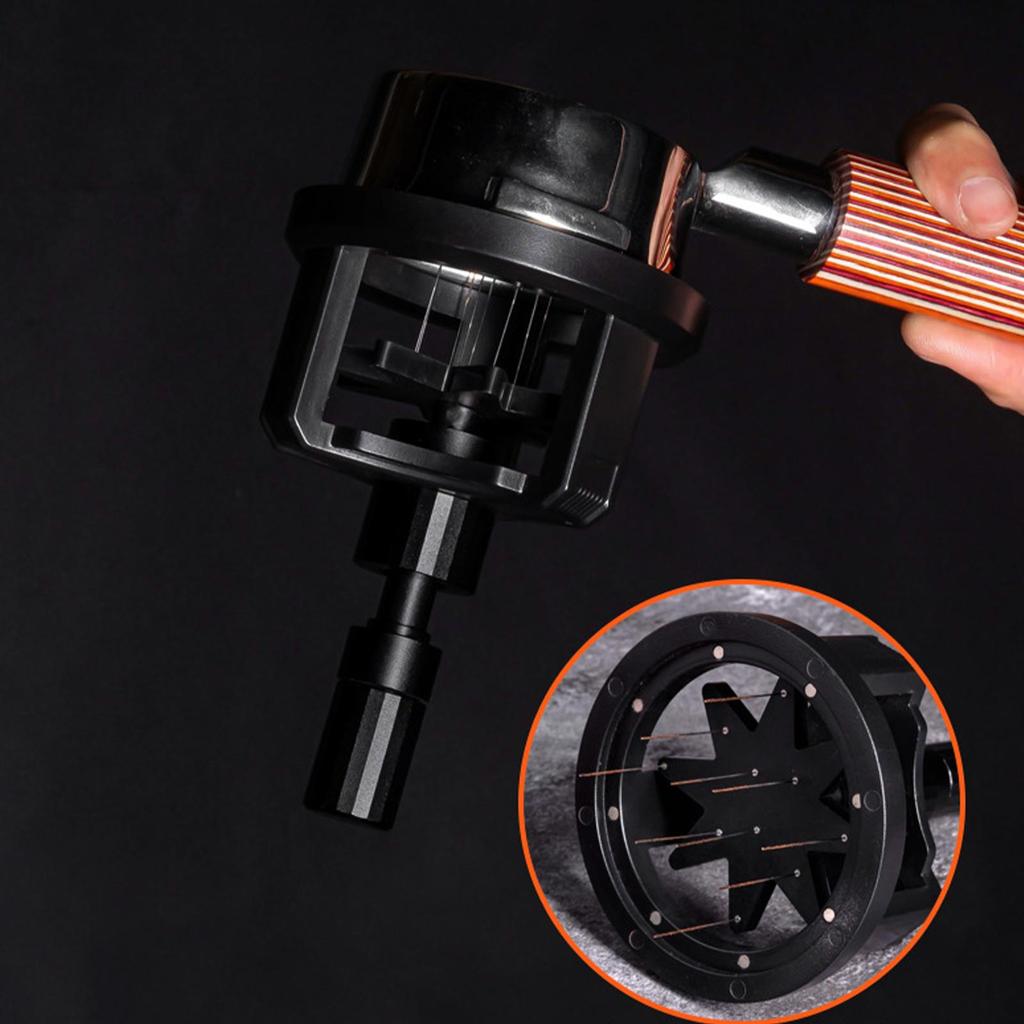 Rotary Needle Powder Distributor Magnetic Coffee Powder Scatterer Anti-slip Powder Needle