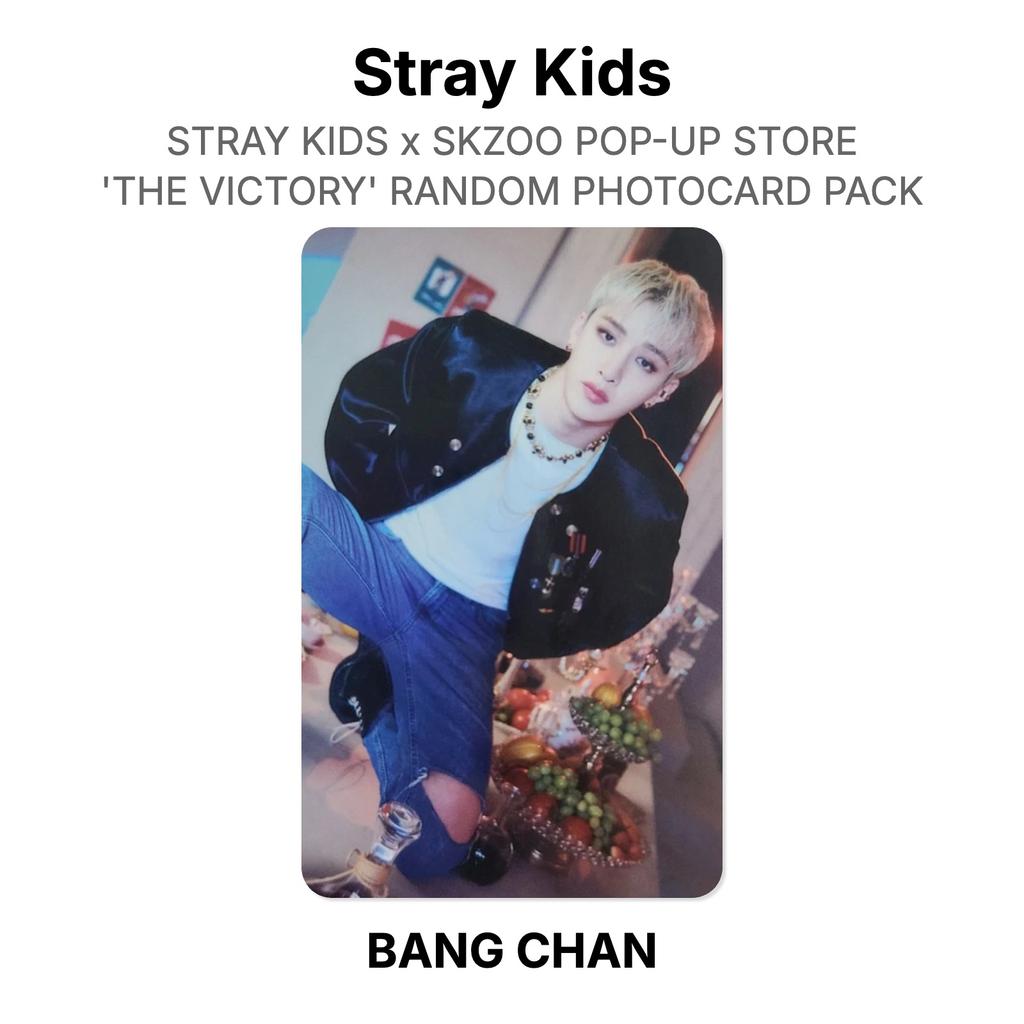 Stray Kids x SKZOO POP-UP STORE 'THE VICTORY' RANDOM PHOTOCARD PACK Official Photocard