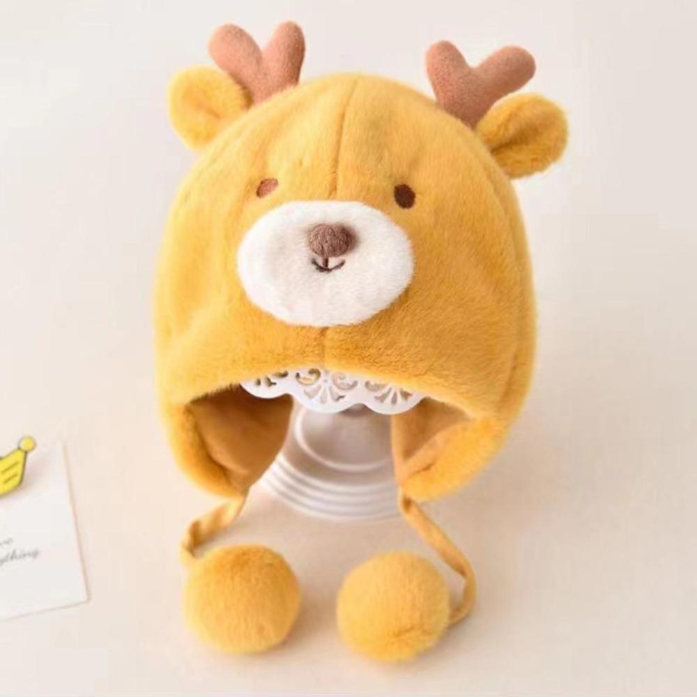 For 2-8 Months Baby Winter Baby Hat Ear Protection Toddler Bonnets Infant Beanie Cap  Autumn/Winter