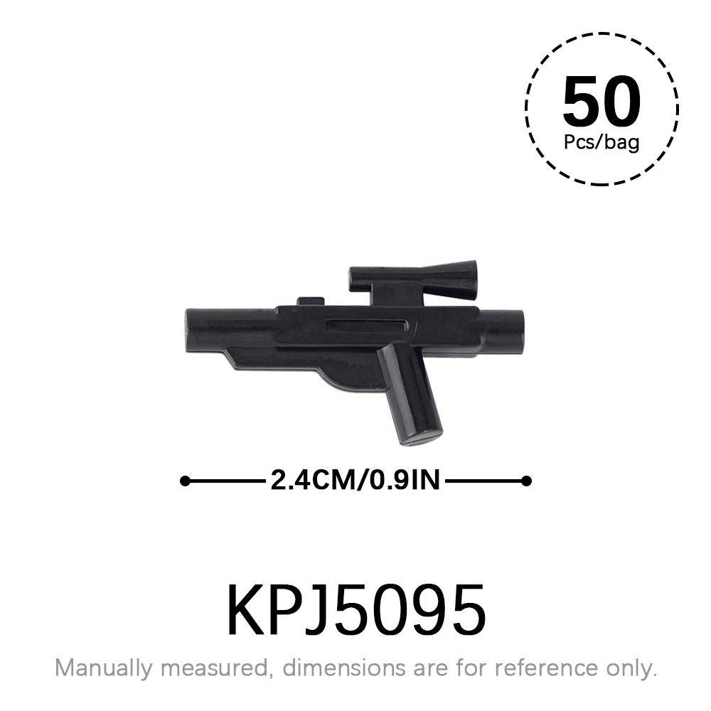 50pcs/lot Military Weapons Set SWAT WW2 Action Figures Parts MOC Bricks Star WW2 Corps Gun Accessories Building Blocks Kids Toys