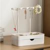 Portable Jewelry Display Holder Double Layer Jewelry Storage Rack Jewelry Organizer Home Display