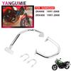 For Kawasaki ZRX400 ZR400E 1997-2018 Motorcycle Chrome Highway Falling Protection Frame Crash Bar Engine Guard Landing 2017 2016