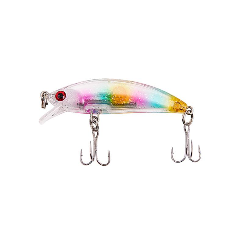 5.6cm5g Köderangeln Köder Bunt Zehnfarbig Schwimmender Minnow Simulation Falscher Harter Köder Angelköder