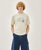 Malittepeulangsowajeobeo Stamp Classic Logo Tee Cream