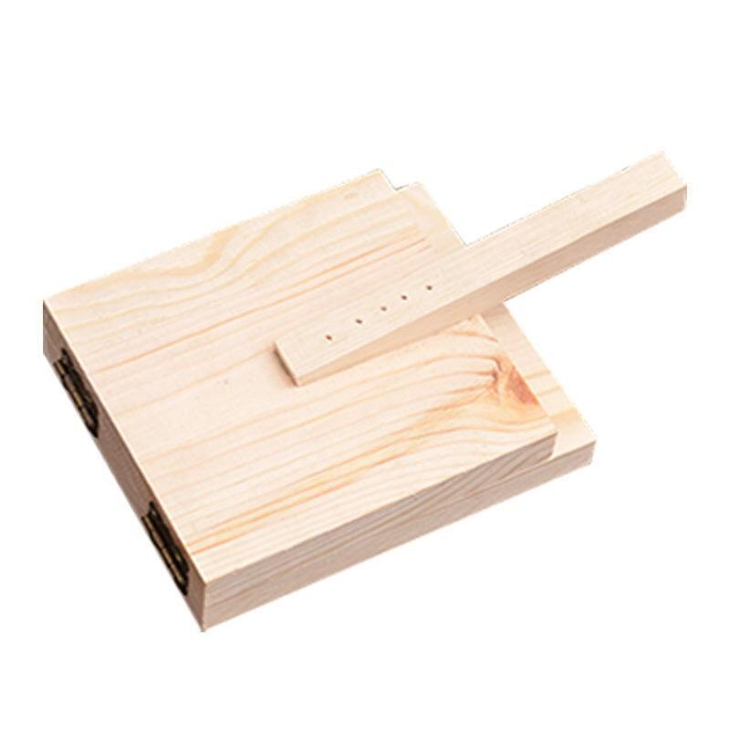 Solid Wood Dough Press Tool Quick Easy Dumpling Skin Presser Home Dumpling Wrapper Skin Making Mold Kitchen Pastry Baking Tools