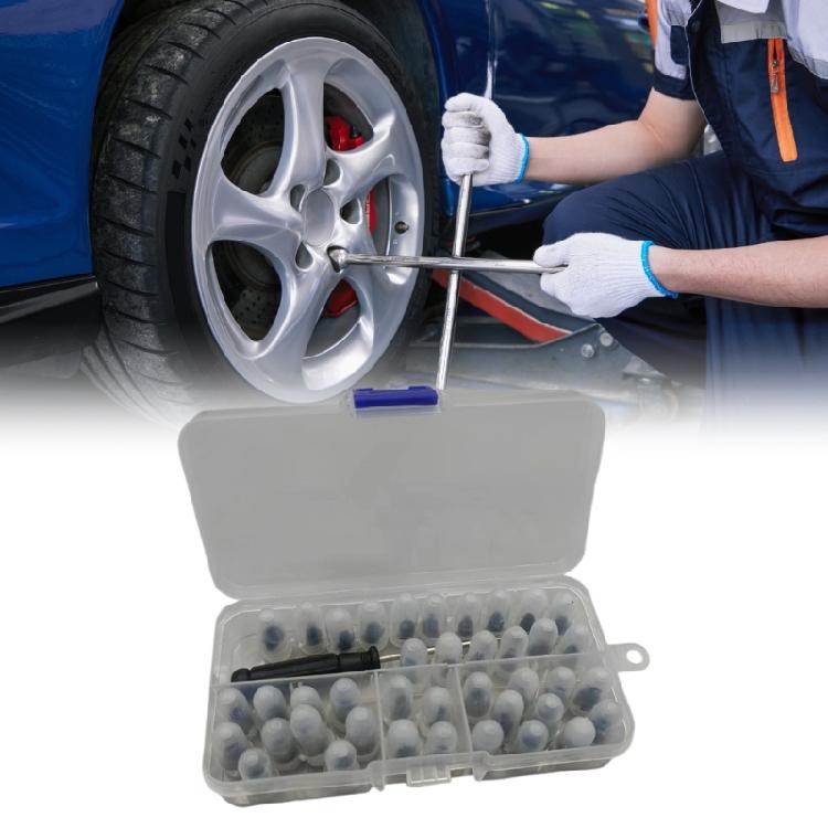 All Weather Tire Puncture Repair with Auto Vulcanizing Plugs Roadside Fixing Solution for Motorcycle Car Truck Emergency
