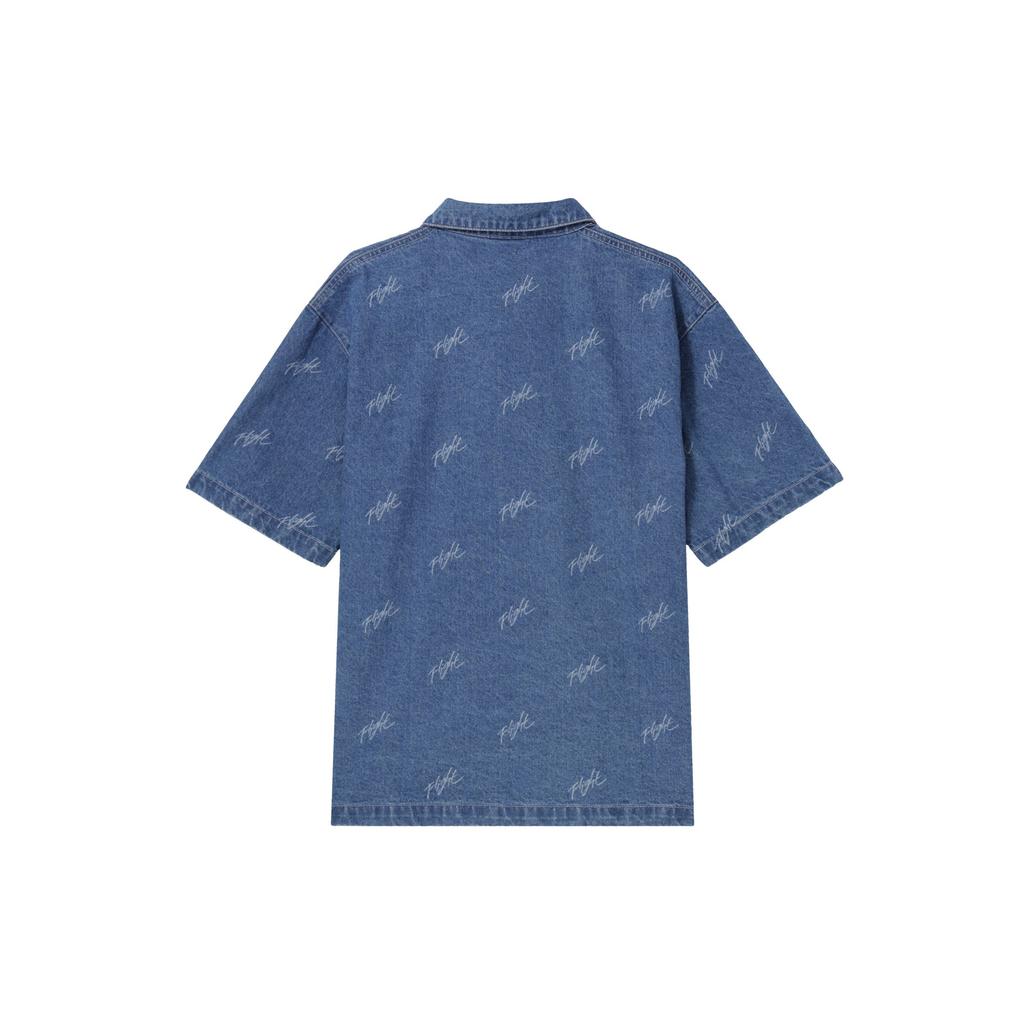 Nike SS24 Amerikanischer Retro Sportlich Lässiger Mode Knopf Polo Kurzarm T-Shirt Herren Oberteile Blau FN4654436