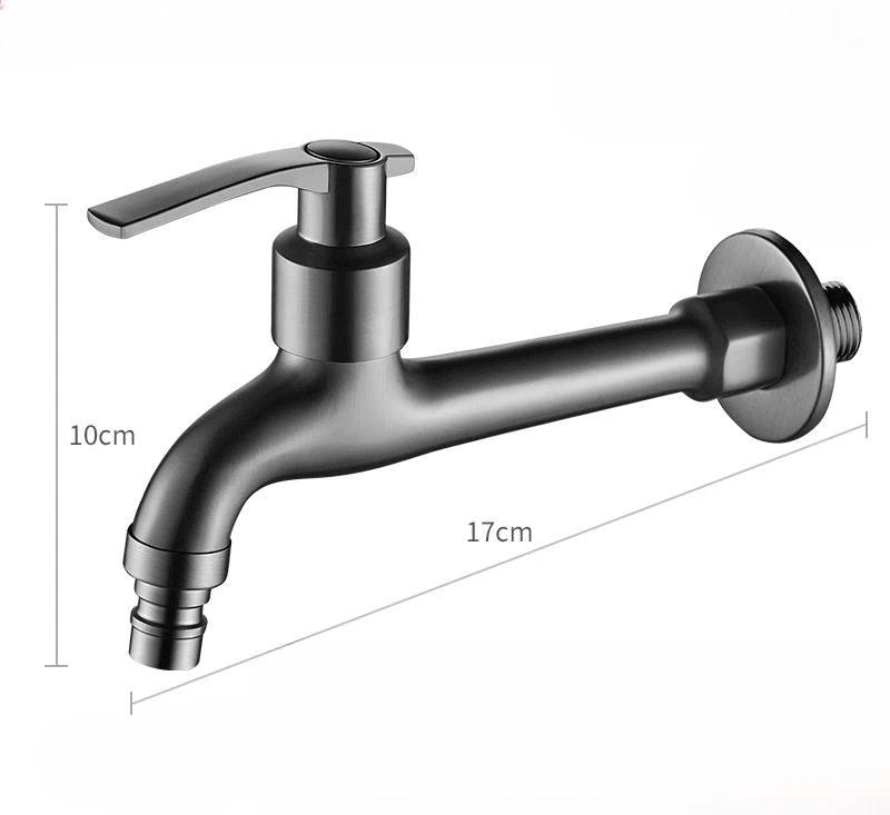 Copper Alloy Washing Machine Tap Balcony Toilet Mop Pool Faucet Wall Mounted Single Cold Basin Faucet Bathroom Accessories
