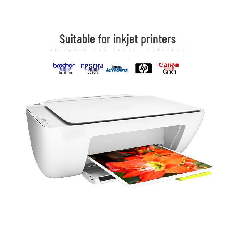 Glossy RC Self-Adhesive Photo Paper: 5", 6", A4, 260g, Fine Velvet, Waterproof, Ideal for Large Headshots and Stickers.