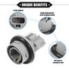 UXCELL 1/2 Pcs No.9007599106 Front Turn Signal Lamp Socket Compatible for Toyota Avalon 2000-2004 Durable Car Lamp Socket