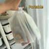 Pull-tab Frosted Waterproof Storage Bag - Simple, Practical, and Portable Organization Solution