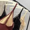 Autumn Women's French Satin V-Neck Camisole with Chest Pad