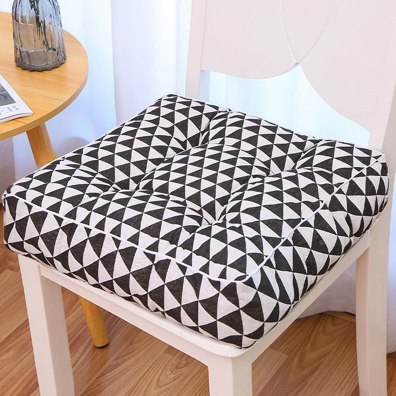 10cm Thick Cushion for All-season Office Computer Chair Cushion Student Stool Cushions Multi Purpose Square Seat Pads Soft Comfortable Waist Cushion