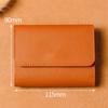 Multi-card Slot Solid Color Portable Leather Card Case Universal Bank Card Credit Card ID Bus Card Holder Travel Card Organizer