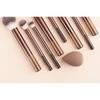 Stroke of Beauty - Set of 11: Makeup Brush + Makeup Blender Beauty Sponge + Triangle Powder Puff