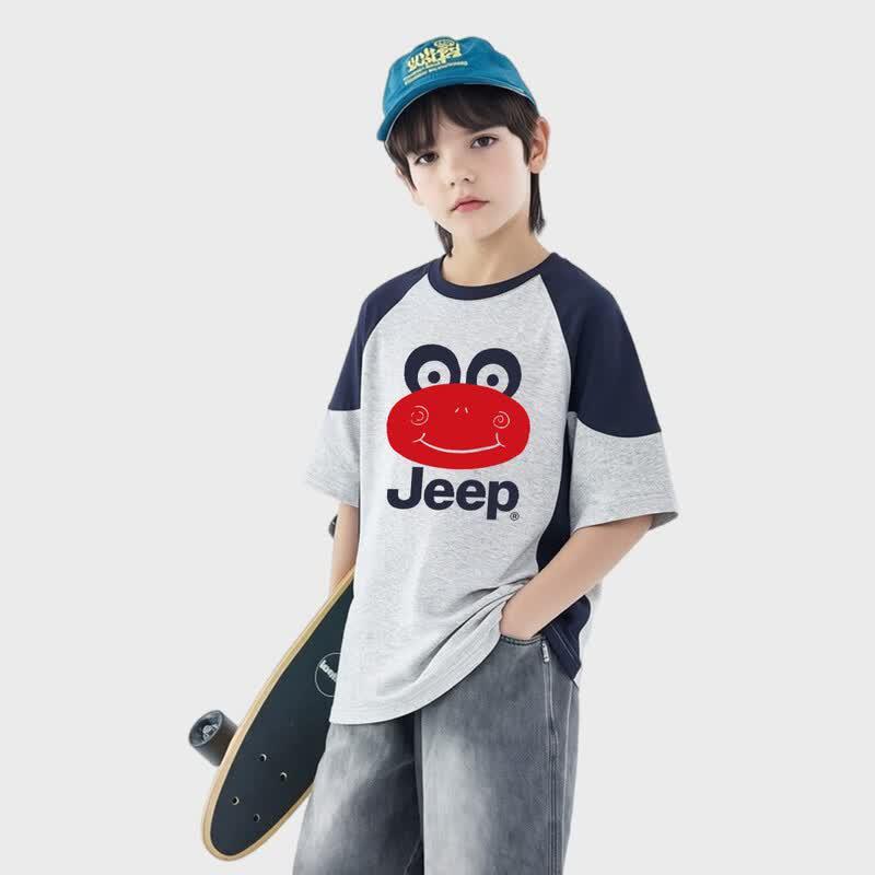 JEEP Boys Crew Neck Short Sleeve T-Shirt 160cm