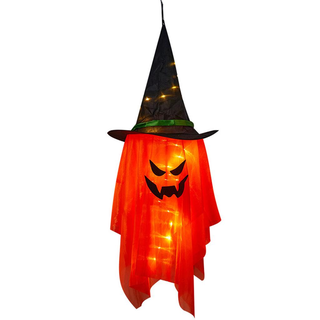 Dekoracja na Halloween Cushaw Ghost Witch Hat Ornaments, rekwizyty do dekoracji na imprezę Halloween