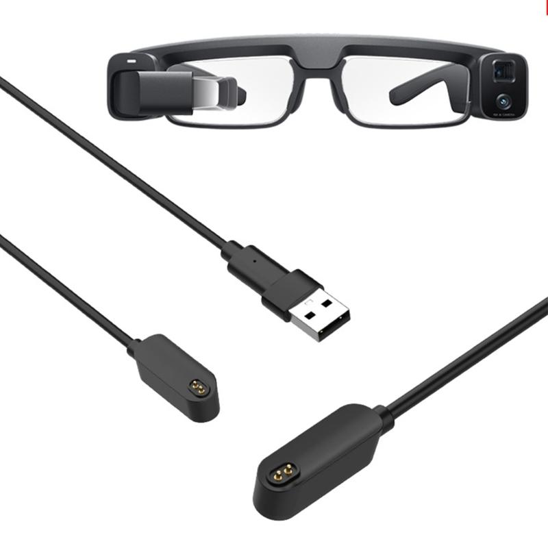 for Glasses Camera Charging Cable USB Type-C 2 in 1 Charging Line 80CM/31.5in