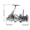 Fishing Reel Baitcasting Easily To Use Portable Accessories Smooth Powerful Comfortable