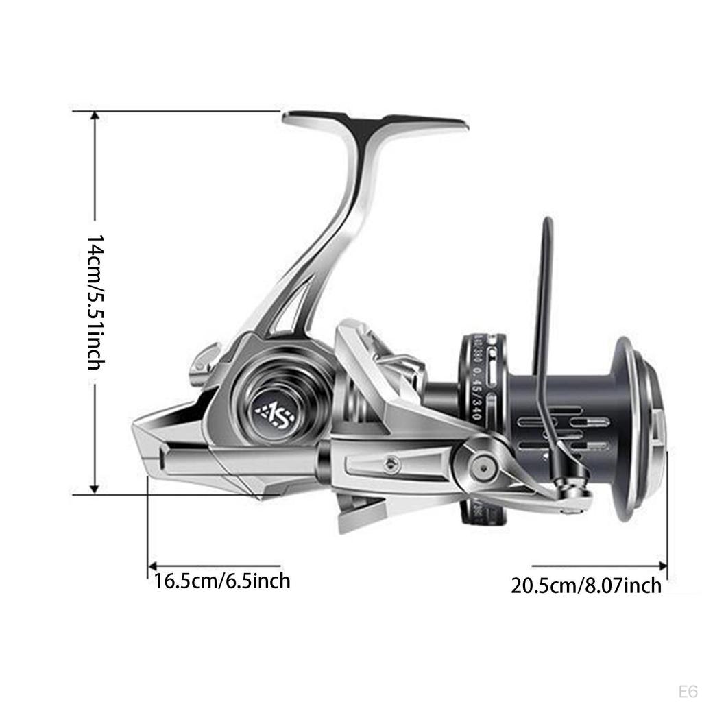 Fishing Reel Baitcasting Easily To Use Portable Accessories Smooth Powerful Comfortable