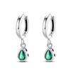 925 Silver Simple Sun Small Sugar Cube Star Moon Women Earring Brilliant Wedding Engagement Star Earrings Jewelry Gifts
