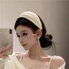 French Plain Wide Headband for Women - Enhances Features, Stylish Hair Accessory