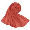 35 Colors Plain Cotton Jersey Instant Hijab Women Wrap Long Elastic Shawl Scarf Maxi Neck Snood Foulards Muslim Sjaal 180*80Cm