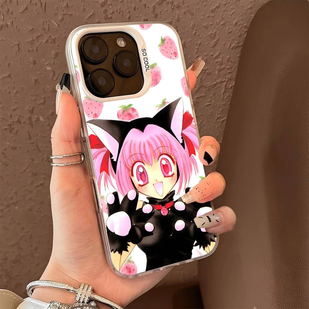 Tokyo Mew Mew Anime Phone Case For IPhone 16 15 14 13 12 11 17 Pro MAX Plus Pro Matte Shockproof Cover