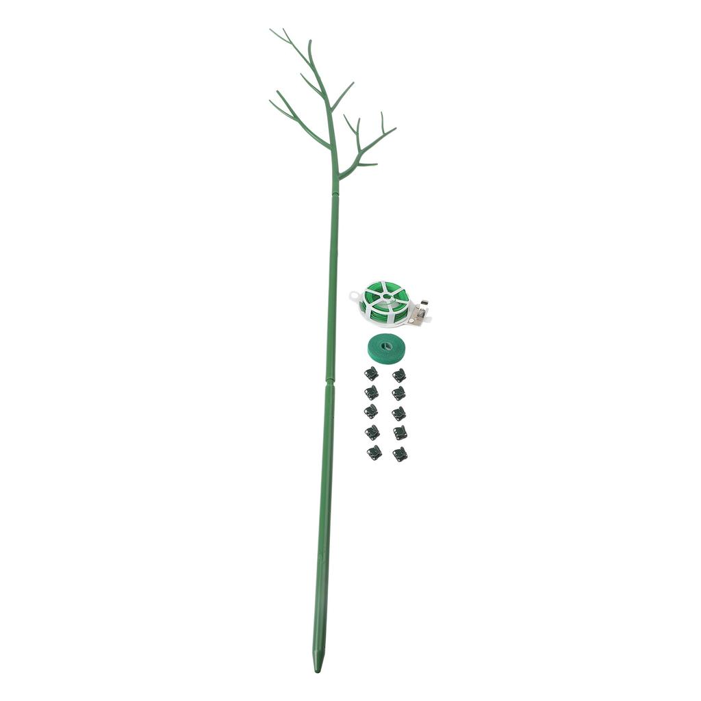 Detachable Plant Supports Climbing Plant Stakes Home Garden Setup 10 Orchid Clips Included UV Resistant Plant Support Stakes