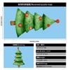 Christmas Static Cling Window Stickers Colorful Christmas Tree Decals Home Office Shop Window Decor Holiday Festival Atmosphere